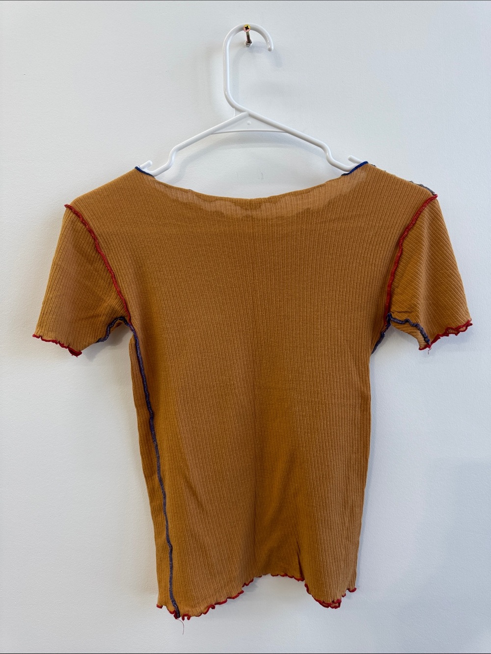 Baserange Tee Brown/Red - Picture 2 of 7